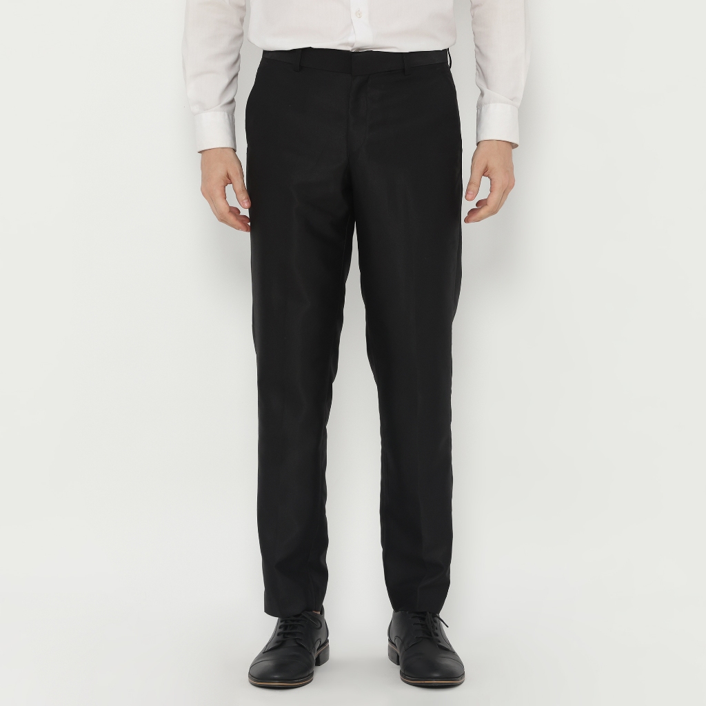 Celana Formal Slimfit Hitam 723 Andre Laurent