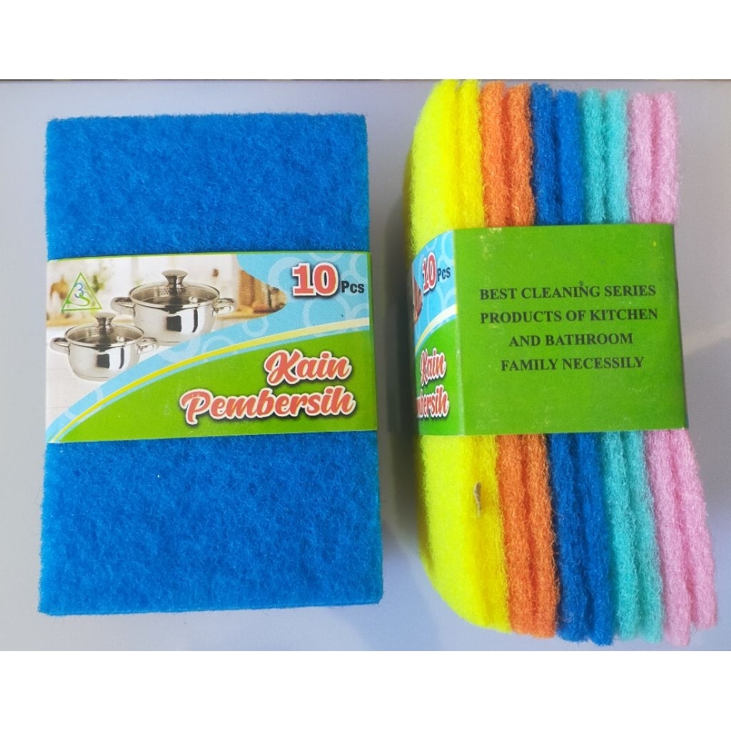 Sabut / Tapas / spon / Sponge Cuci piring / panci warna Hijau