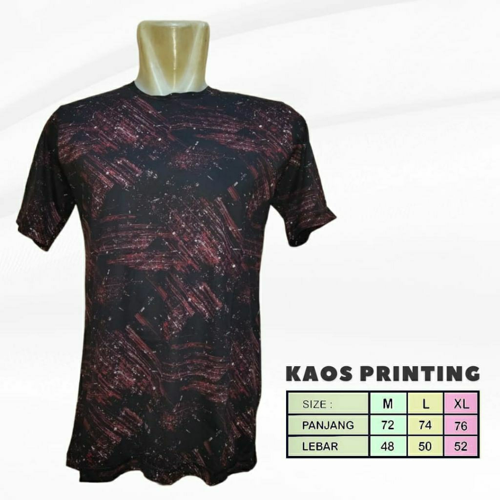 Kaos Printing 20 pcs (1 kodi)
