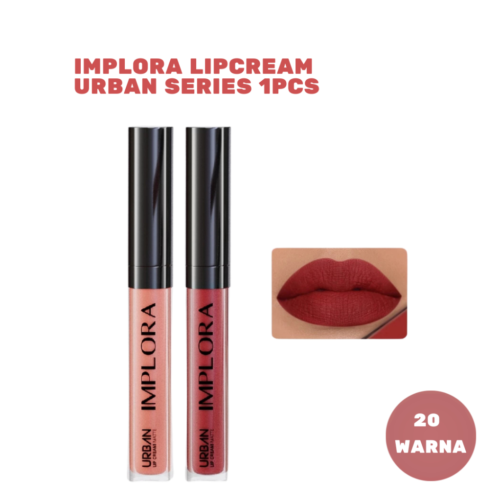 Lipcream Urban Implora / Lip Cream Implora Ombre / Lipcream Waterproof / Lipcream Murah Bagus