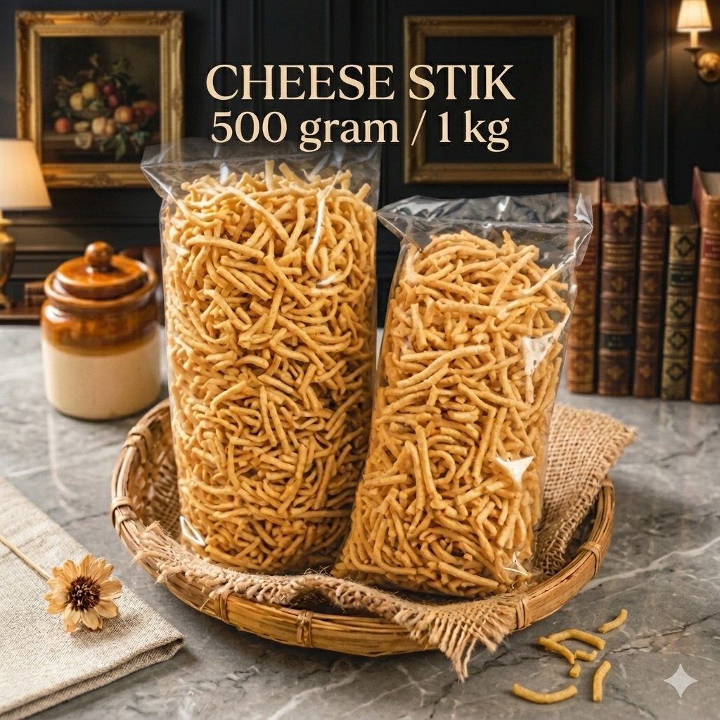 500gram/1kg - CHEESE STIK Cheese stik keju Stik Edam | Kue keju Stik bawang tanpa keju Original Snac