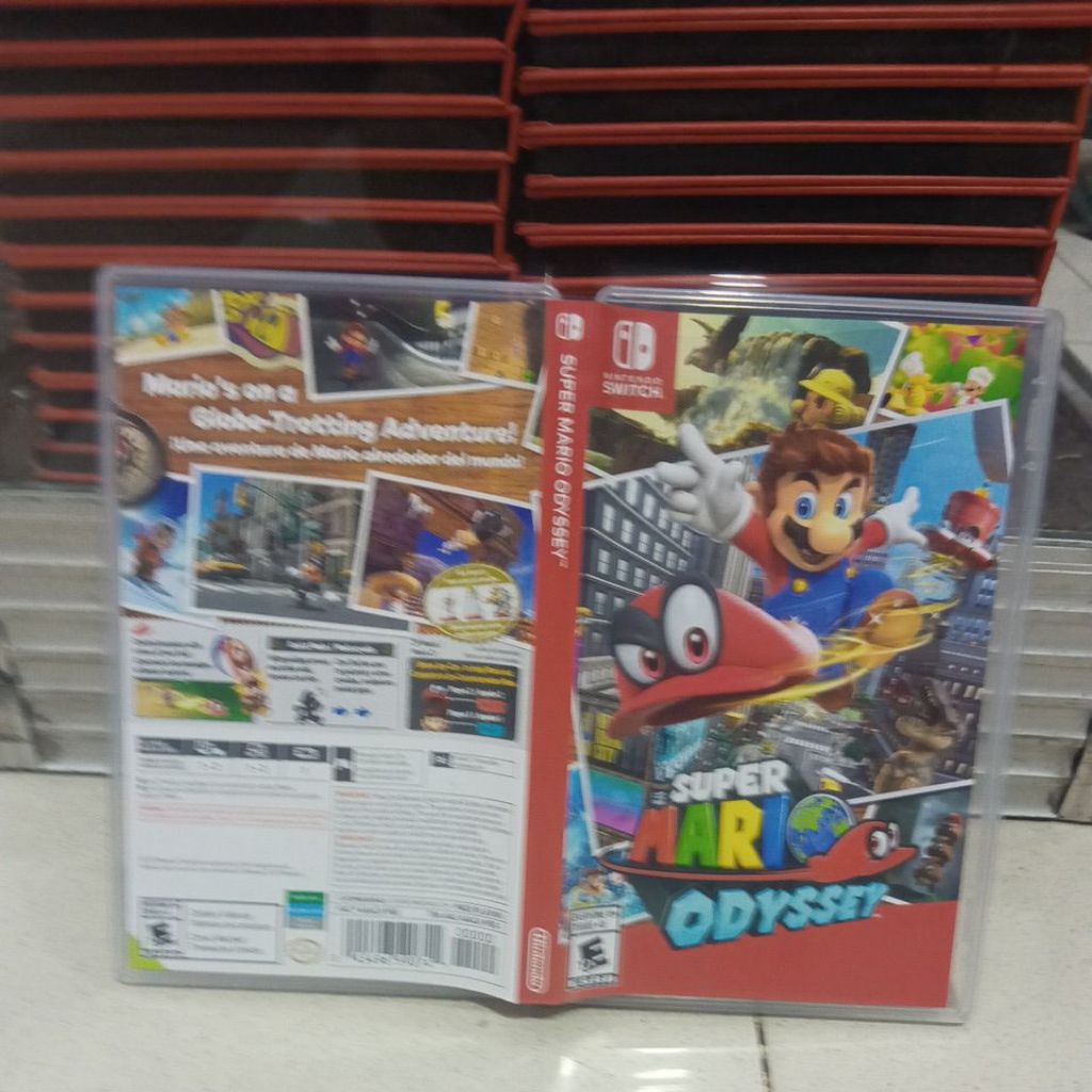 KASET NINTENDO SWITCH SUPER MARIO ODYSSEY BEKAS