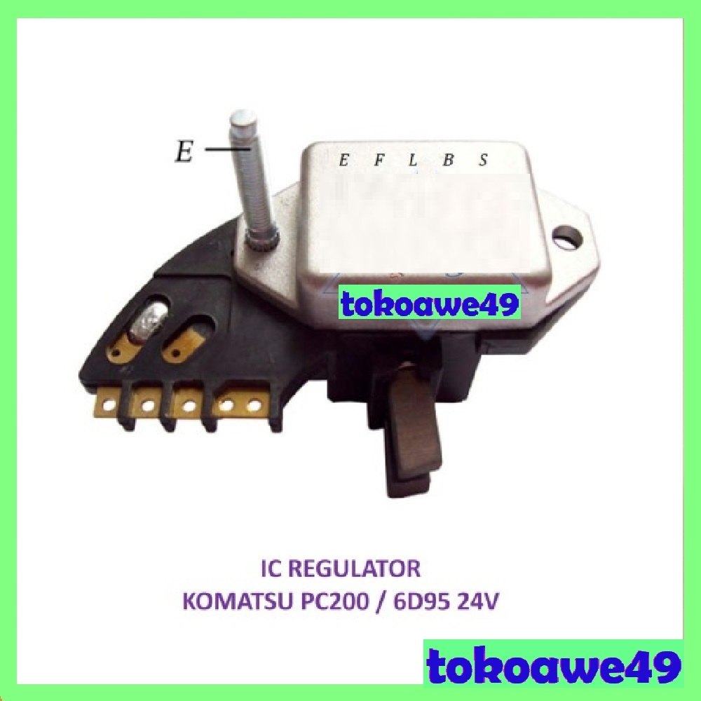 IC ALTERNATOR IC REGULATOR KOMATSU PC200 / 6D95 24V