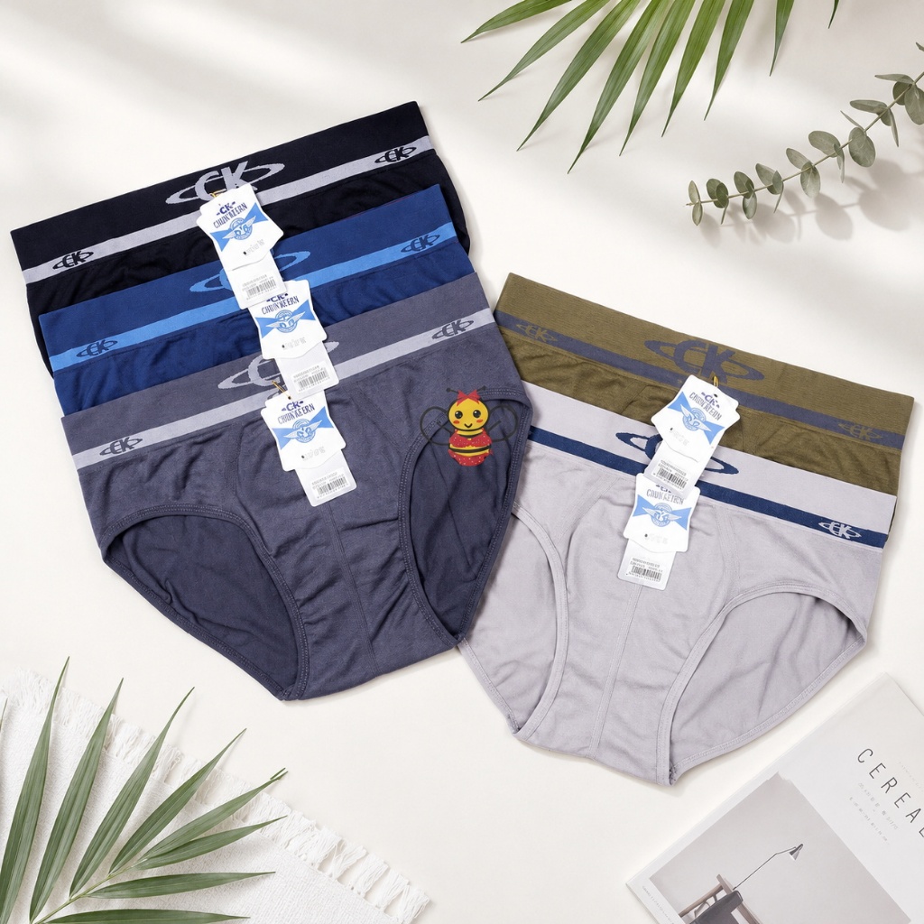 BEE - Celana Dalam Sempak Pria Cd Rajut Cowok Keren / Celana Dalam Murah Underwear