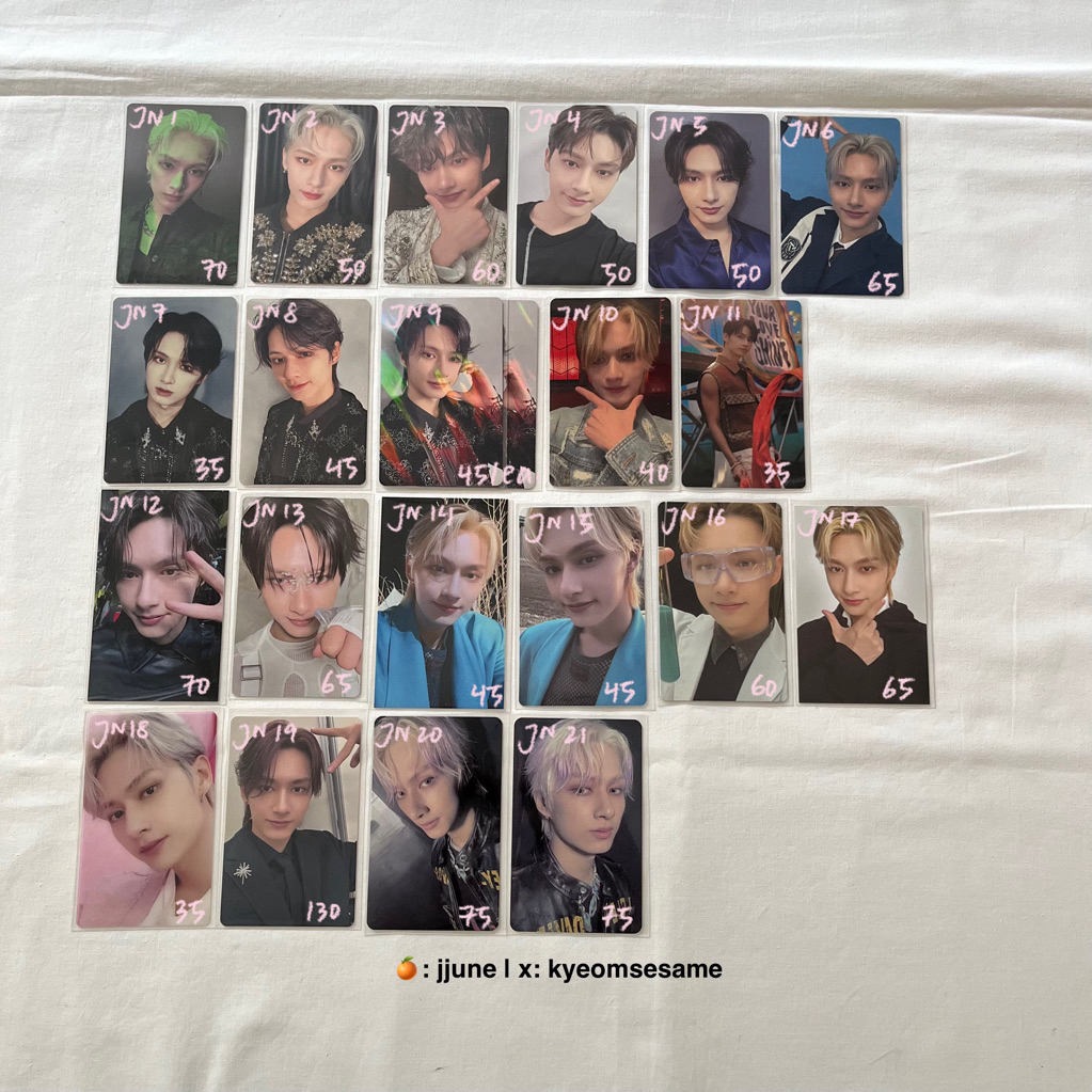 [baca desc] wts official photocard pc jun seventeen album pob ld luckydraw event benefit