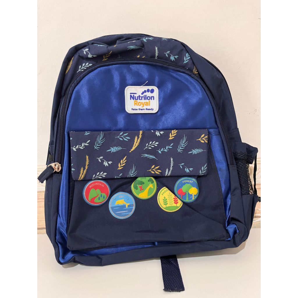 tas anak sekolah TK dan Sd tas punggung ransel backpack tas unisex nutrilon royal