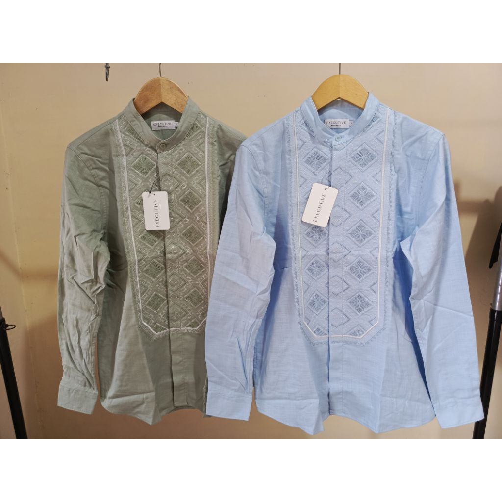 EXECUTIVE BAJU KOKO PRIA LENGAN PANJANG ORIGINAL