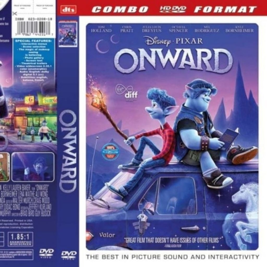 KASET FILM ANAK2 TERBARU KARTUN DISNEY ONWARD
