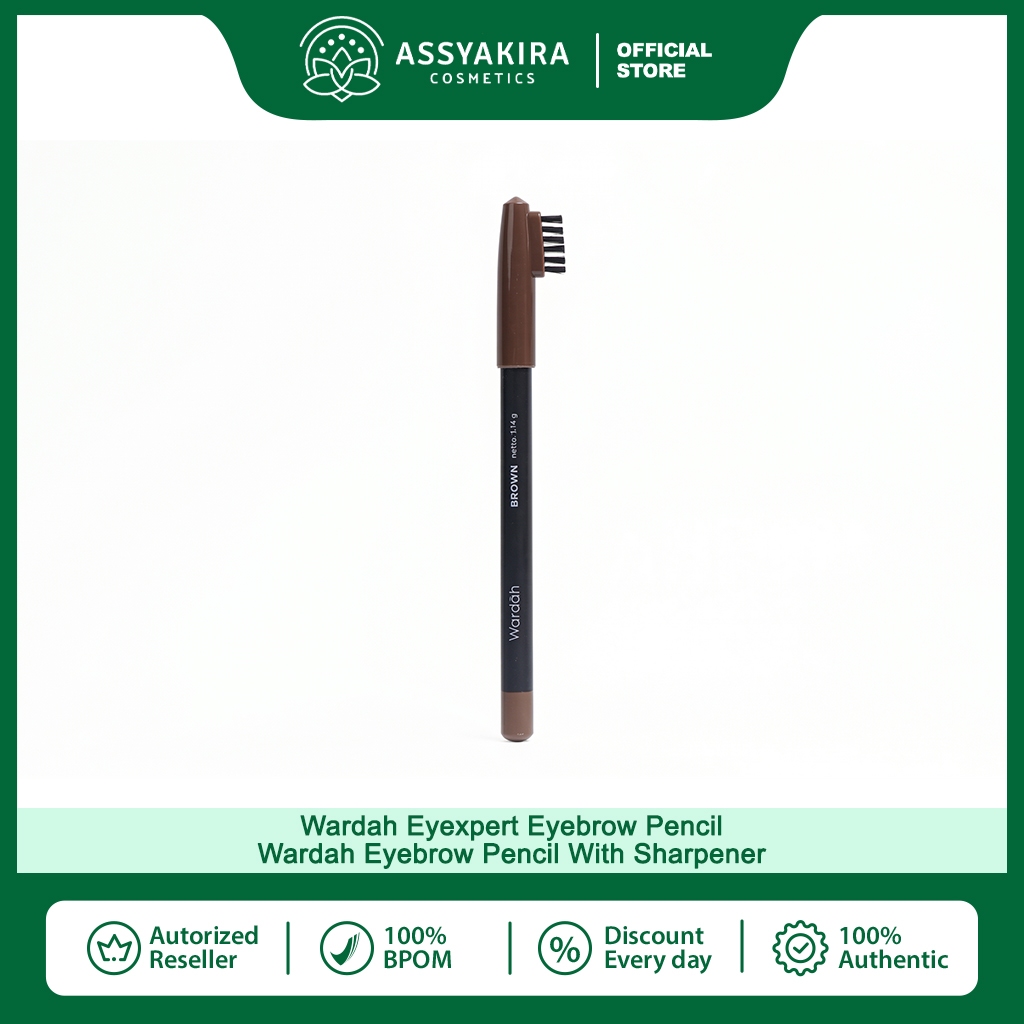 Wardah Eyexpert Eyebrow Pencil | Wardah Eyebrow Pencil With Sharpener