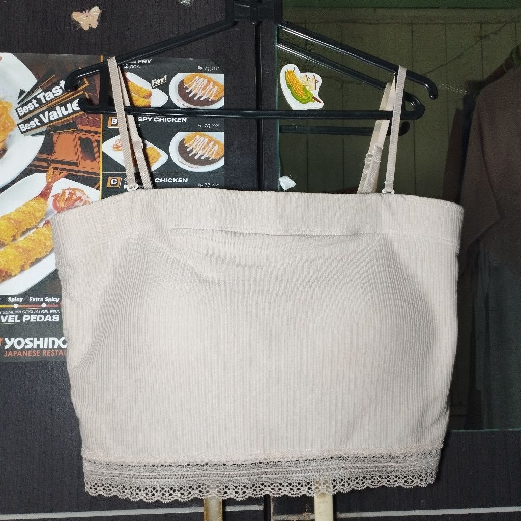 BRA LIDI PREMIUM RENDA TALI ADJUST PEACH JOHN BUSA SEDANG