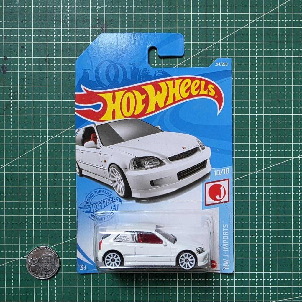 Hot Wheels - Civic EK9 Putih