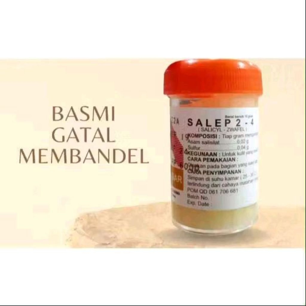 Salep Zwafel 24 - Salep Gatal Belerang untuk Mengatasi Gatal dan Infeksi Kulit