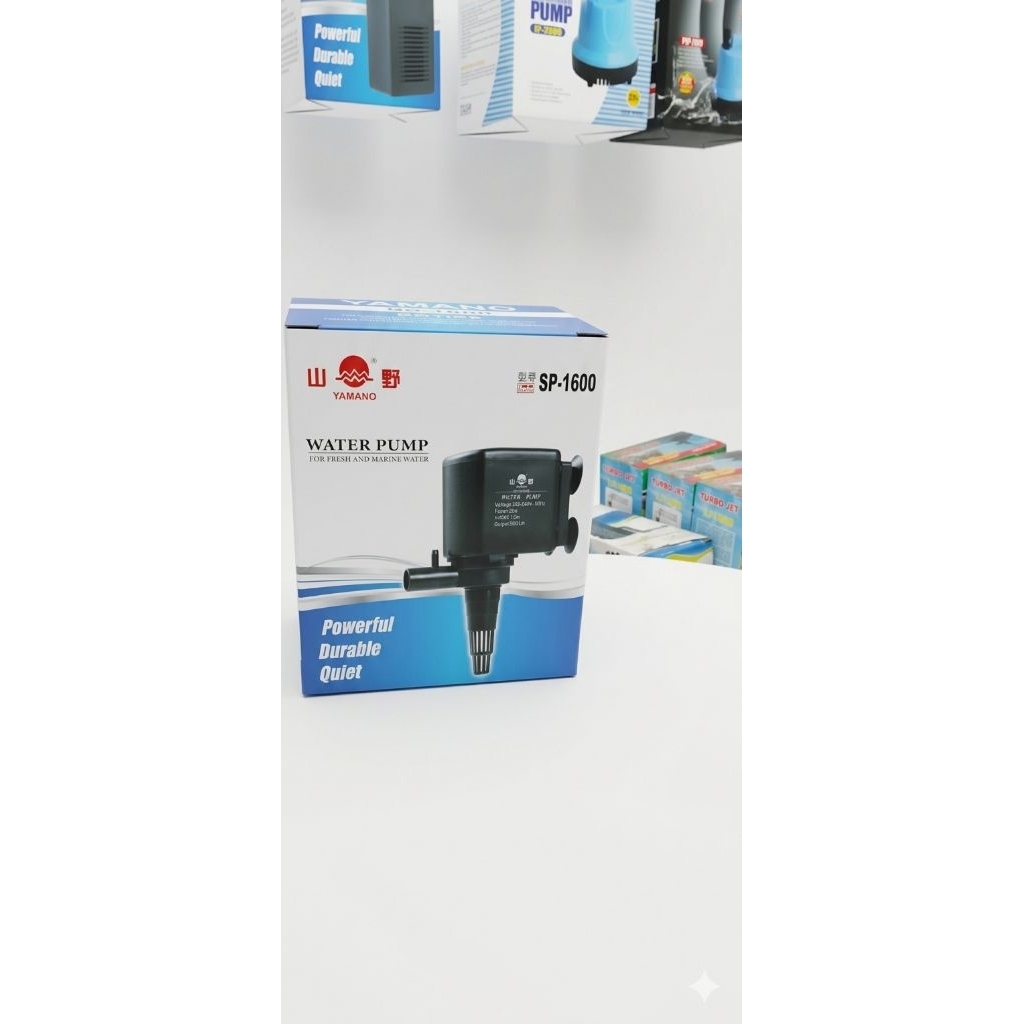 Yamano SP 1600 Pompa Air Aquarium - Hemat Energi, Multifungsi, Desain Kompak