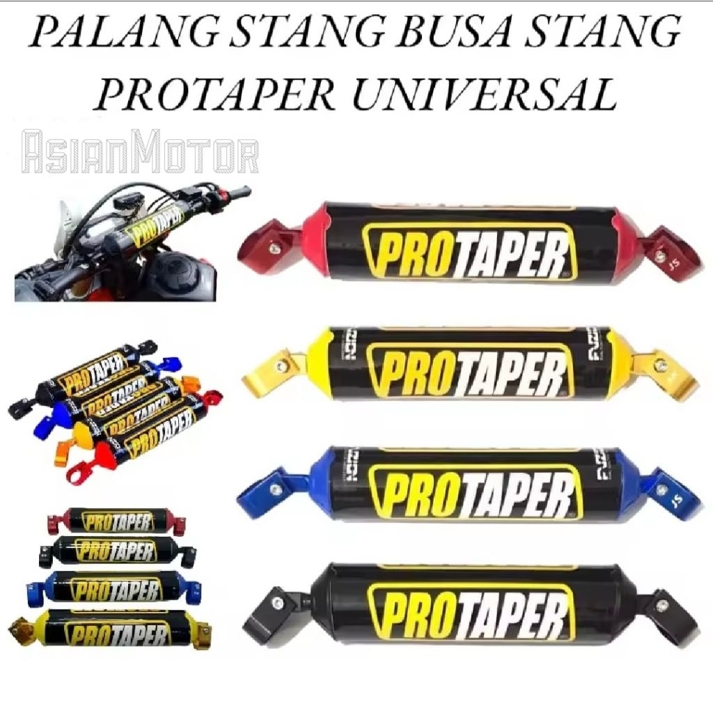 Busa Bulat Palang Stang Protaper Cnc Universal Semua Stang Fatbar Evo Dan High