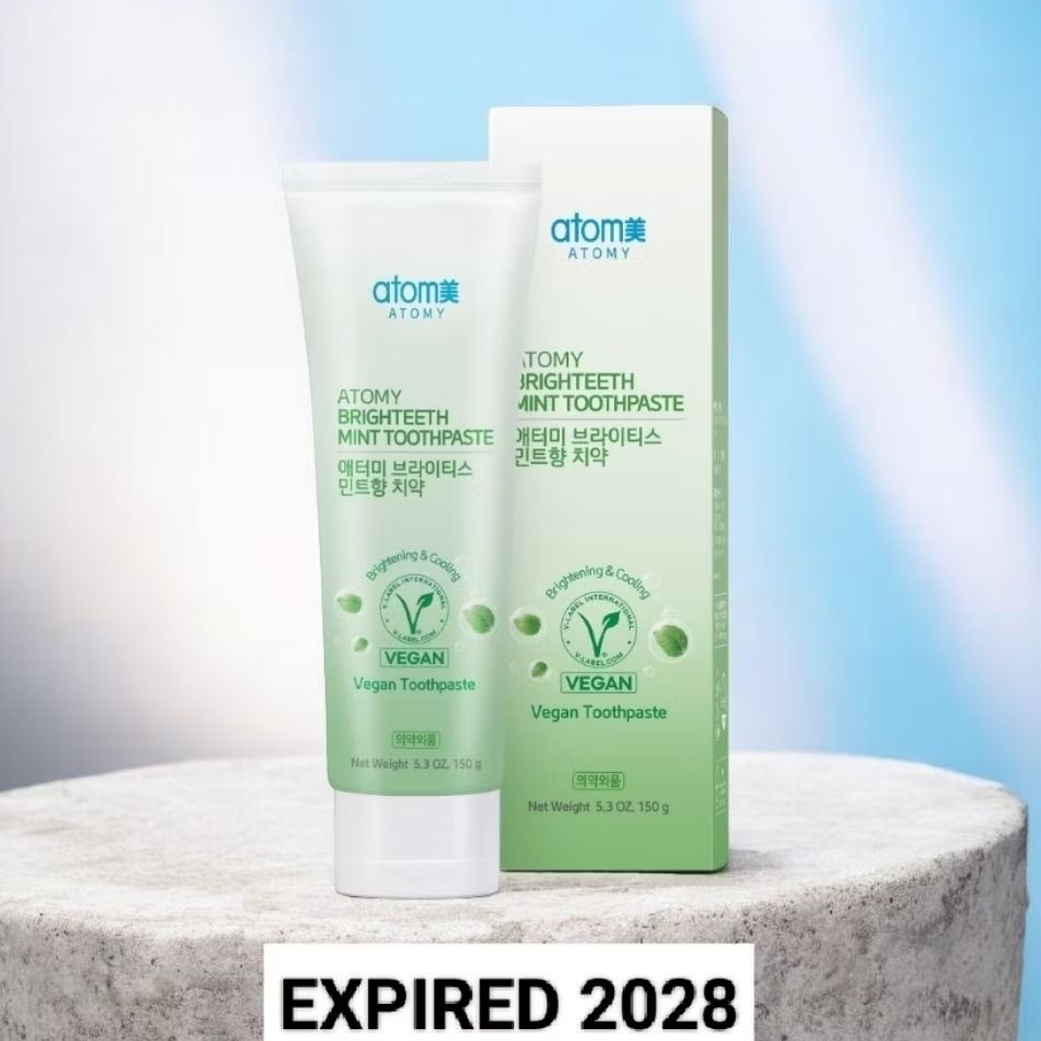 ATOMY BRIGHTEETH MINT VEGAN TOOTHPASTE