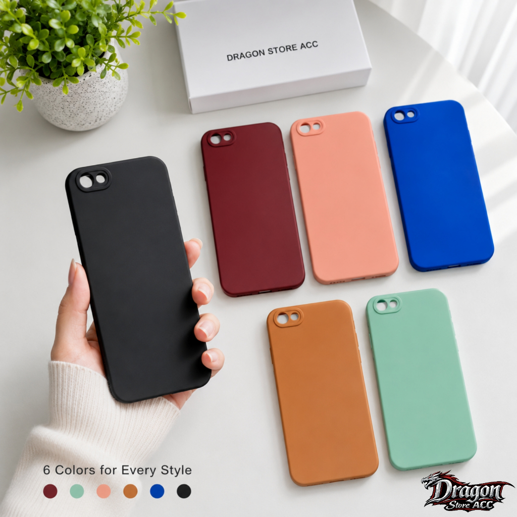 Softcase Vivo (1719) Y65 Case Pro Camera Silikon Polos Slim Matte Anti Shock Casing Cover