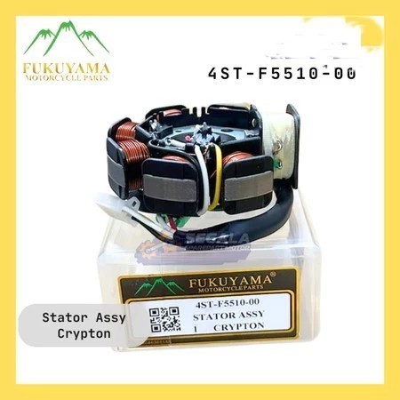 Spull Komplit Stator Assy Fukuyama Crypton Vega R 2003 4ST-F5550-00 Spul 100% Original