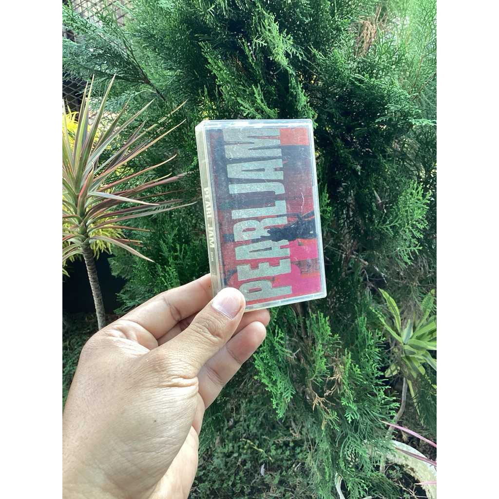 kaset pita pearl jam album ten