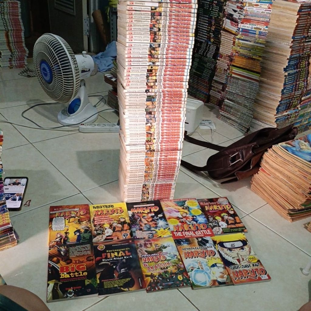 Komik Full Set Tamat Naruto 1-72 + smua side story set ke 5
