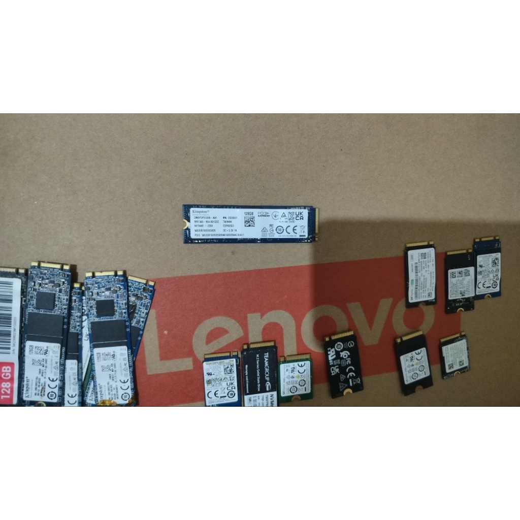 SSD nvme 128 GB kingston original Sentinel 100%