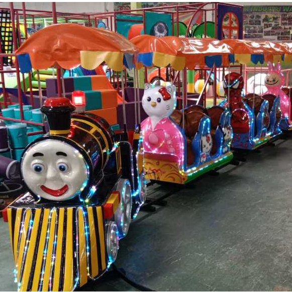 odong kereta lantai thomas , mainan pasar malam anak murah