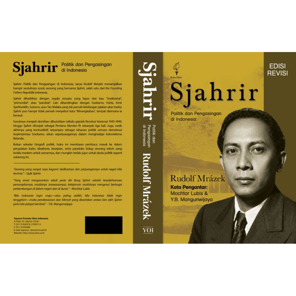 Buku Sjahrir: Politik dan Pengasingan di Indonesia (Edisi Revisi)