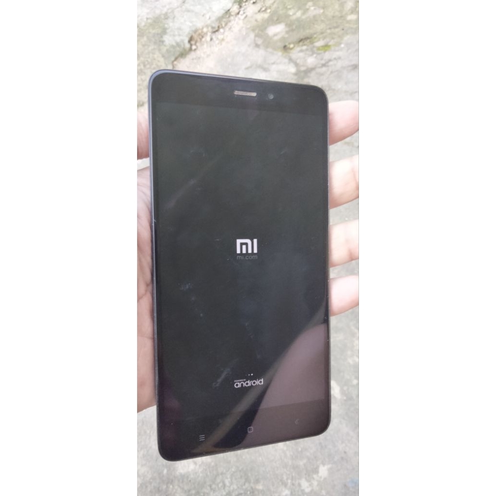 Lcd+frame Xiaomi redmi note 4 original cabutan HP