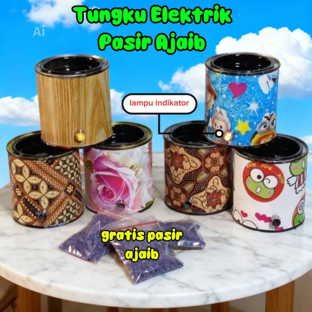 Tungku Obat Nyamuk Pasir / Tungku Elektrik Pasir Ajaib / Pemanas Pasir Ajaib / Tungku Pasir Magic / 