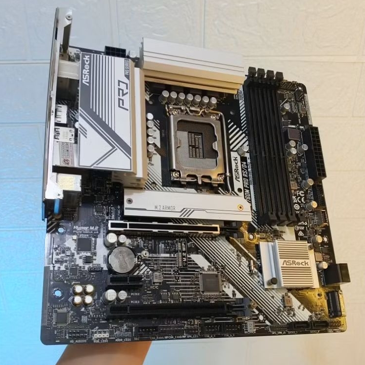 MOBO ASROCK B760M PRO RS DDR4 (4 SLOT RAM + 2 SLOT NVME) SOCKET LGA 1700