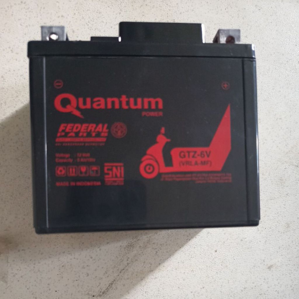 AKI QUANTUM FEDERAL GTZ-6V ORIGINAL
