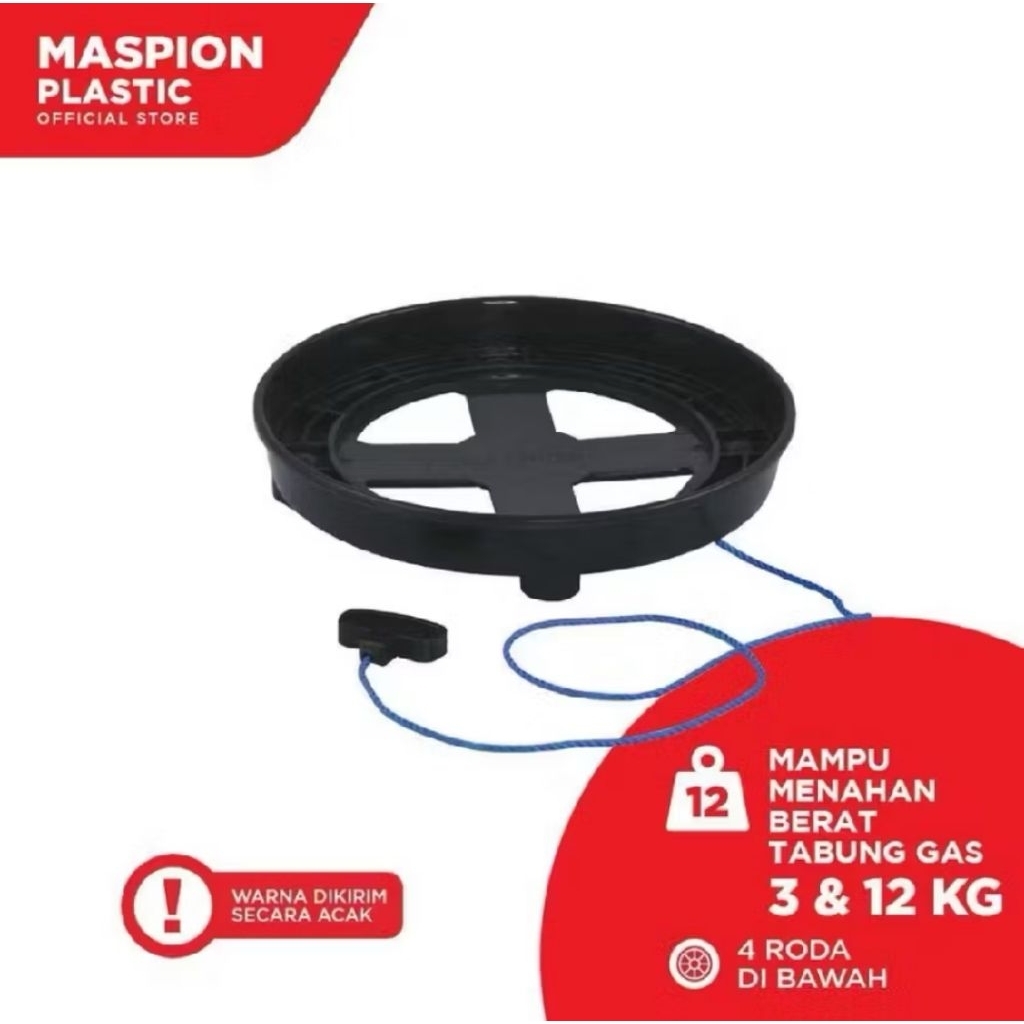 MS168 - Lori Gas Maspion 3 kg / Tatakan Gas 3 kg / Tatakan Galon