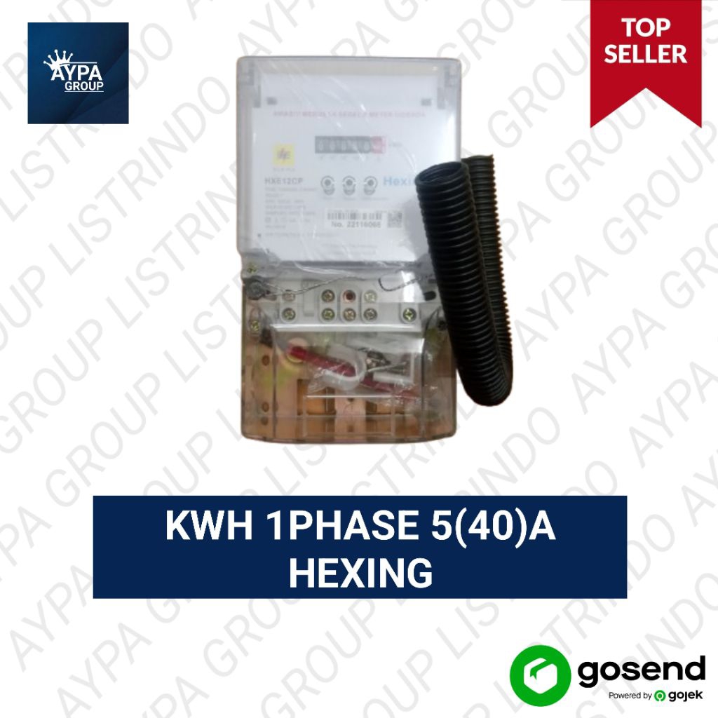 KWH 1PHASE 5(40)A HEXING
