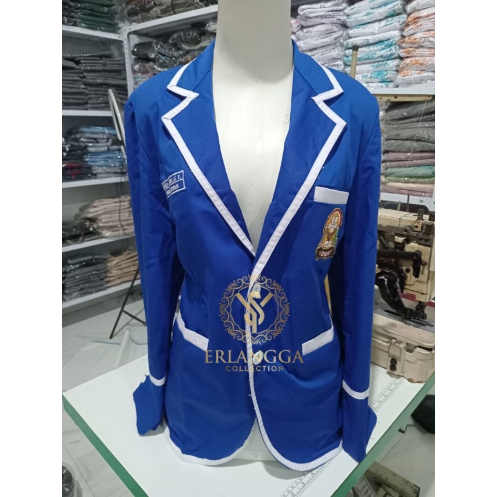 Almamater Sekolah Custom Bordir