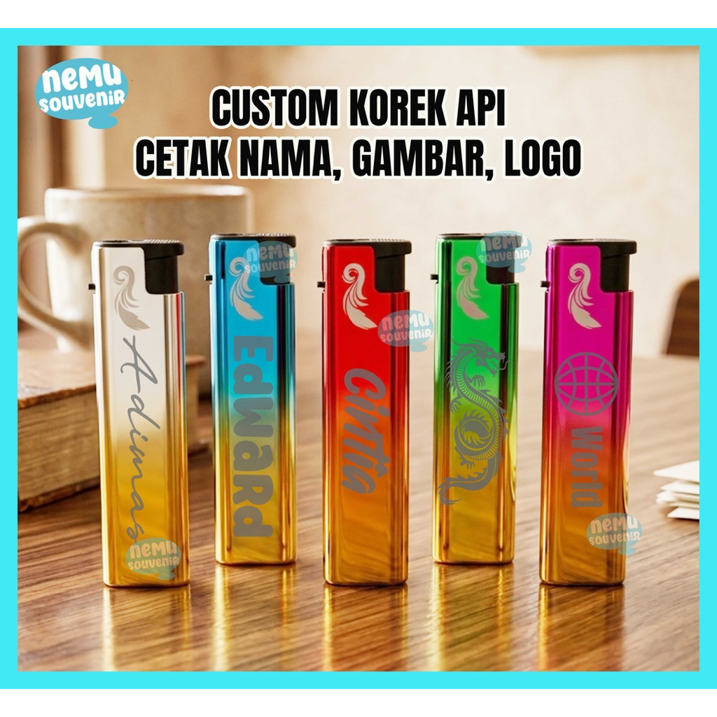 Korek api custom - Custom korek api - Korek api custom nama - Korek api custom gambar dan logo