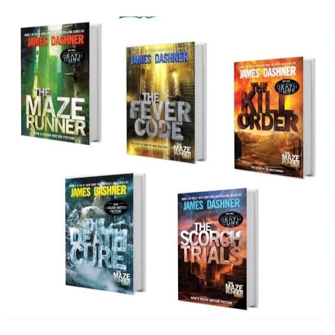 [ENGLISH] PAKET 5 THE MAZE RUNNER, THE SCORCH TRIAL, DEATH CURE, KILL ORDER, FEVER CODE