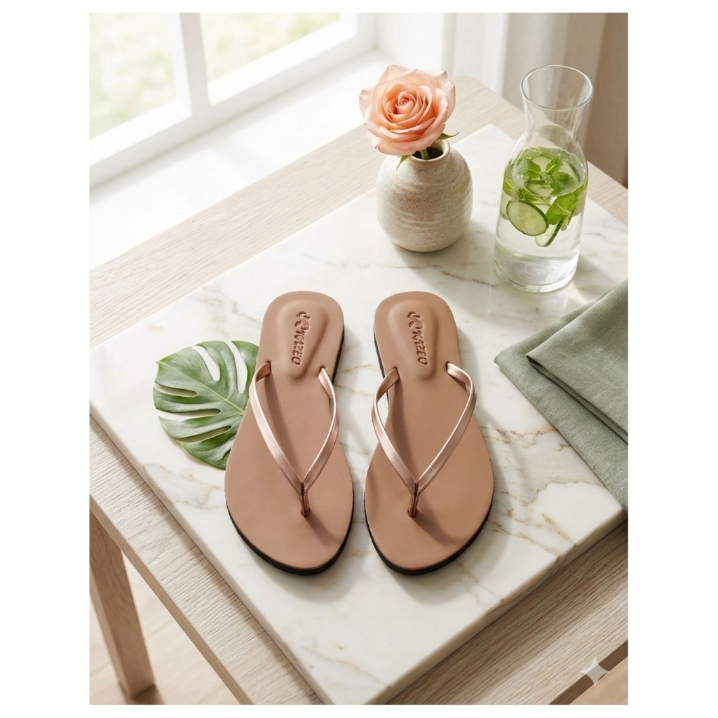 sandal wanita terbaru teplek karet kazeo japit dagadu
