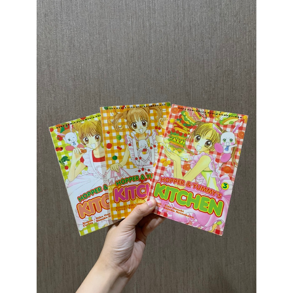 SET B - Komik Hopper and Yummy’s Kitchen 1-3
