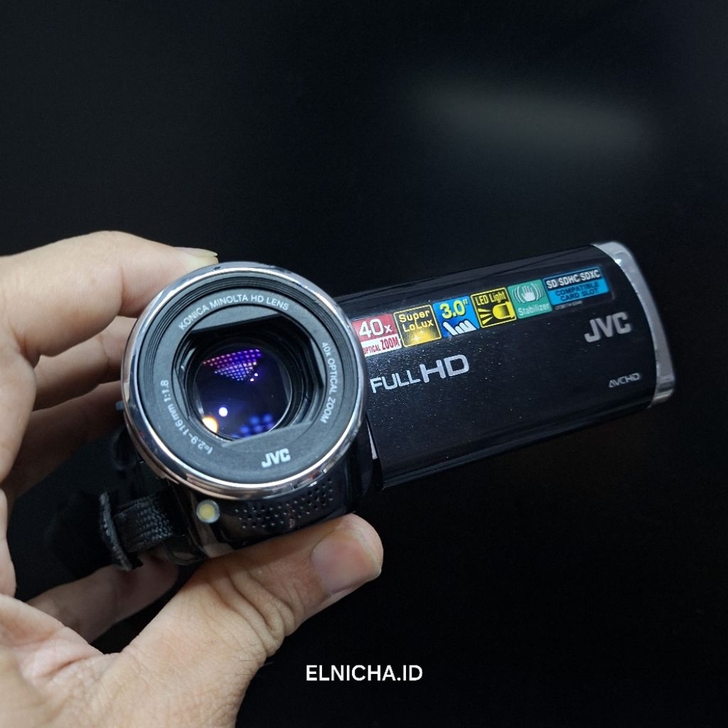 camcorder handycam jvc gz-e205bag full hd