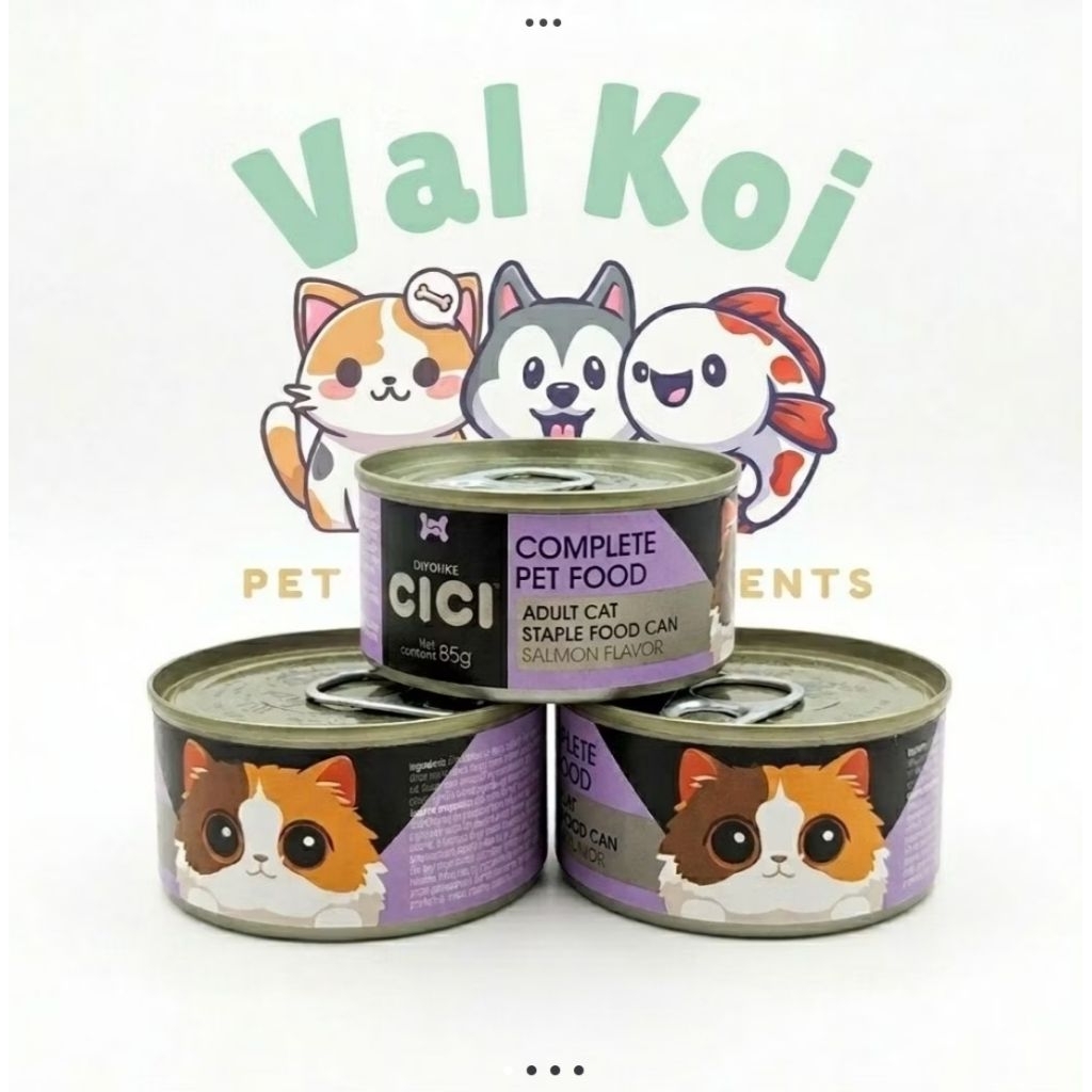Cici kaleng makanan Snack kucing 85gr adult kitten