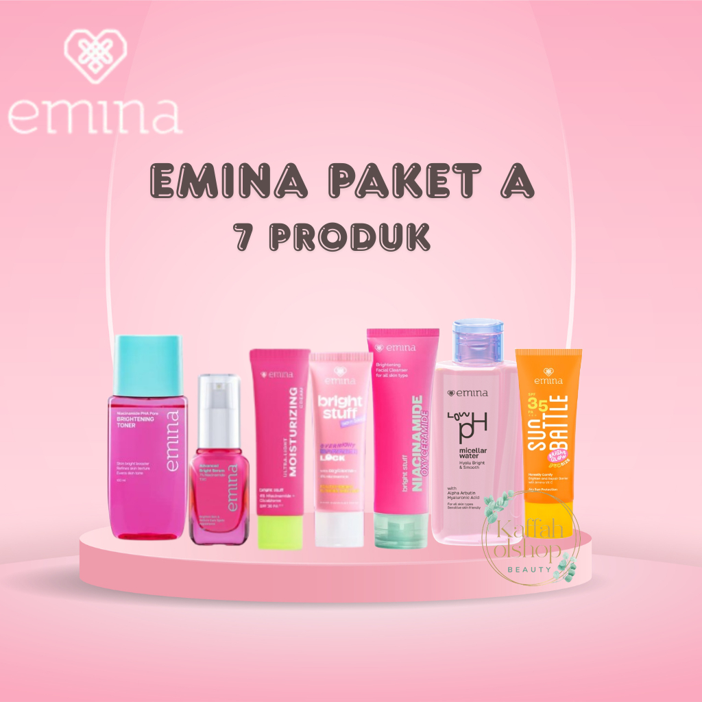 Paket Emina Bright Stuff Series 1