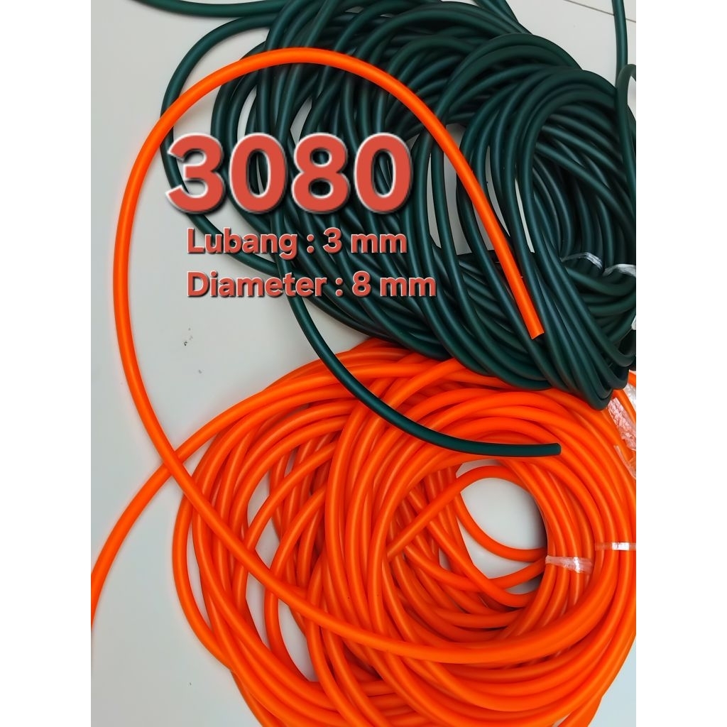 karet ketapel panah ikan 3080  tebal  8 mm