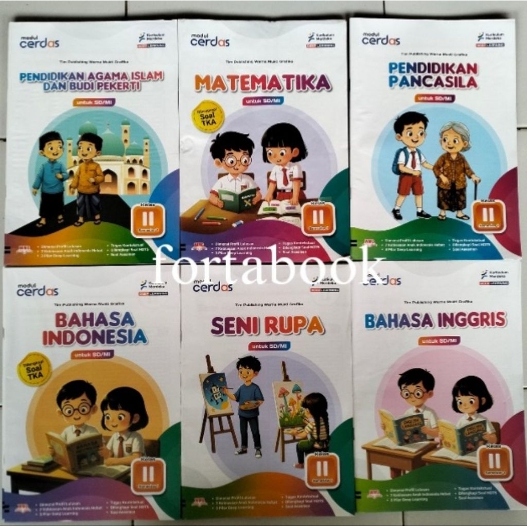 LKS CERDAS SD KELAS 2 KURIKULUM MERDEKA SEMESTER 1