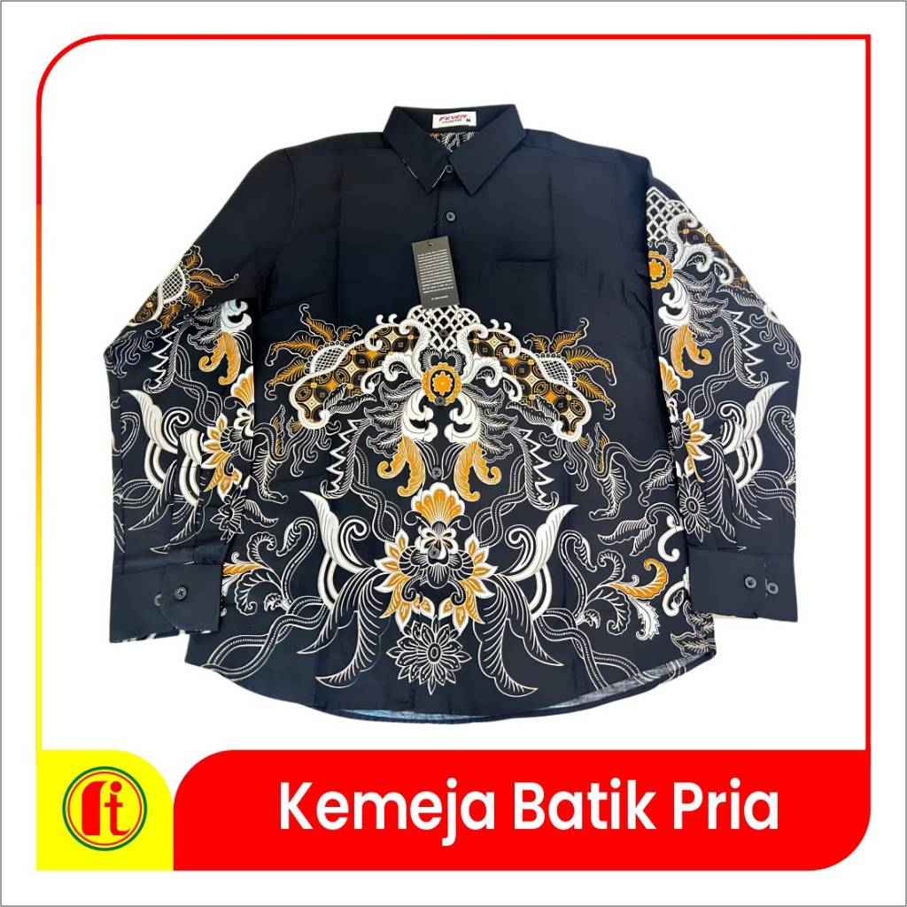 Kemeja Batik Fever Pria Dewasa - RITA