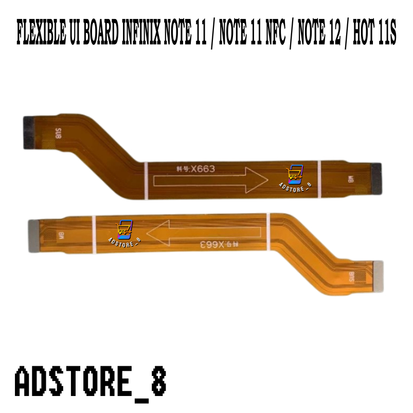 FLEXIBEL PAPAN CAS / FLEXIBLE UI BOARD INFINIX NOTE 11 / NOTE 11 NFC / NOTE 12 / X663 / X663B / X663