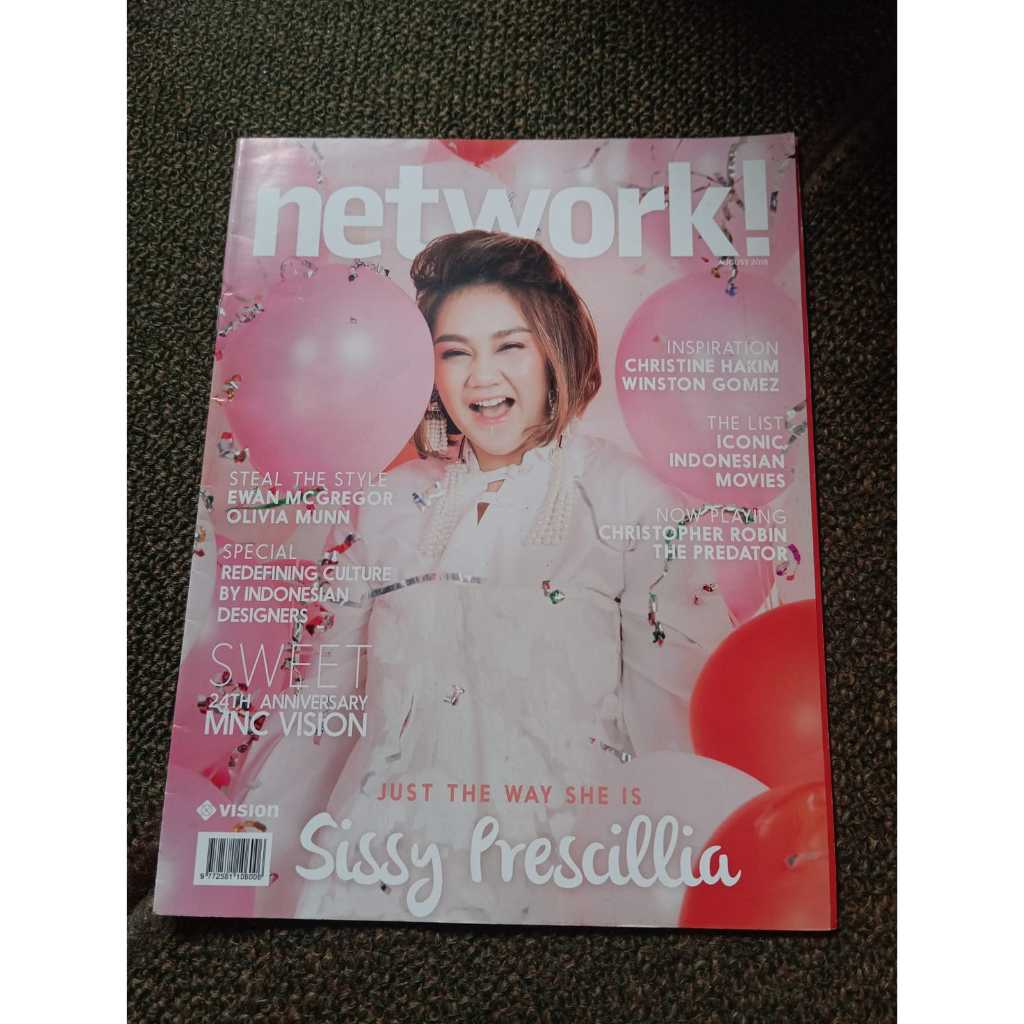 Majalah Network Sissy Priscilla Milly AADC