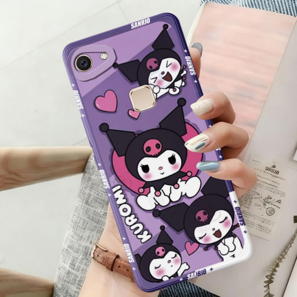 Case VIVO 1716, 1850, Y79A, 1718 Fashion Case Softcase Macaron Protect Camera Kesing Hp Casing Hp Pe