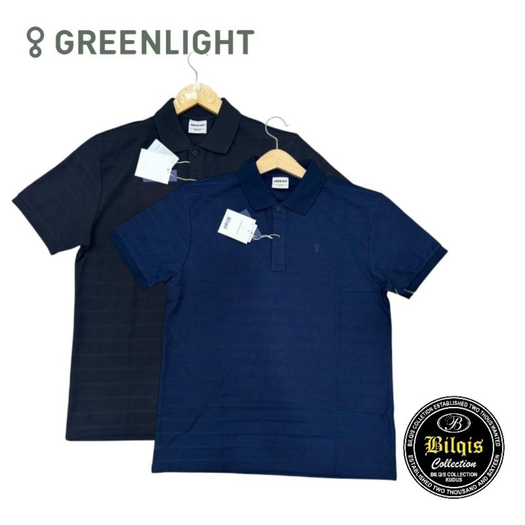 Kaos Kerah Greenlight Original Pria Distro Casual Premium