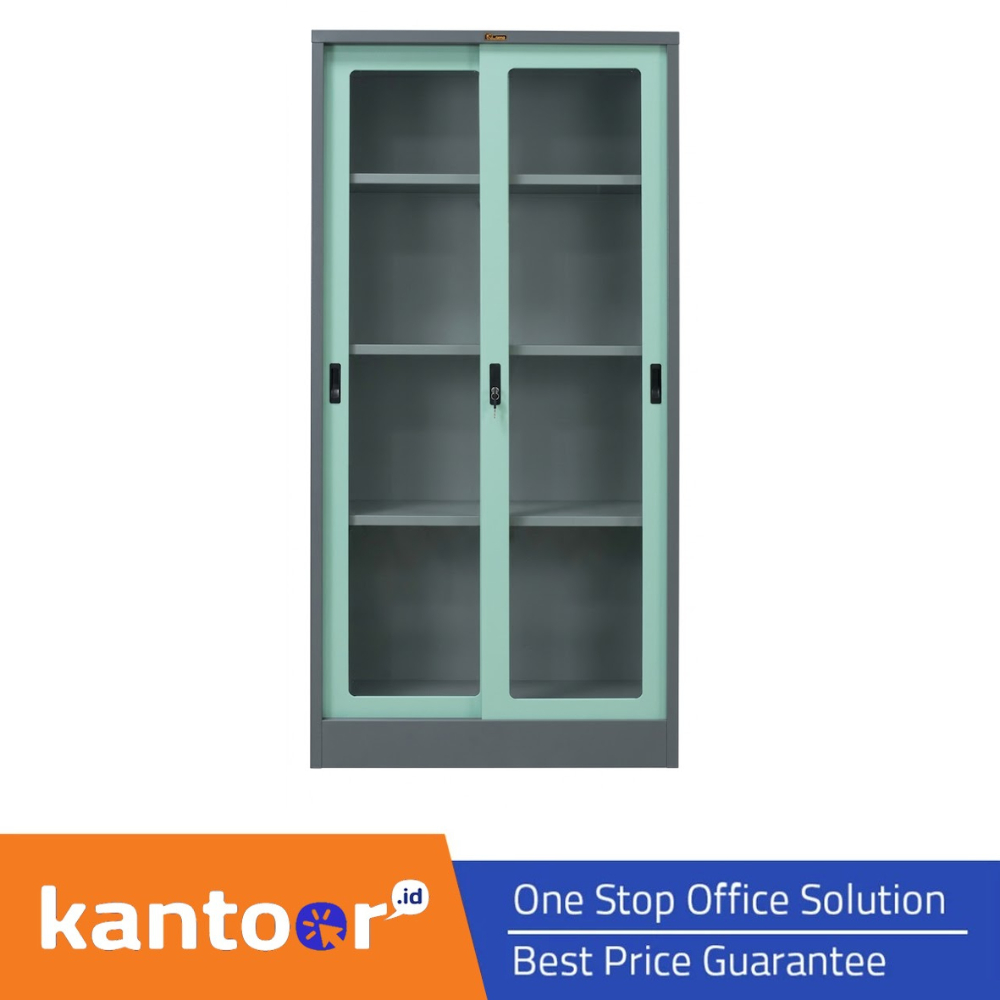 LION ALMARI 33AK PINTU SORONG/SLIDING KACA