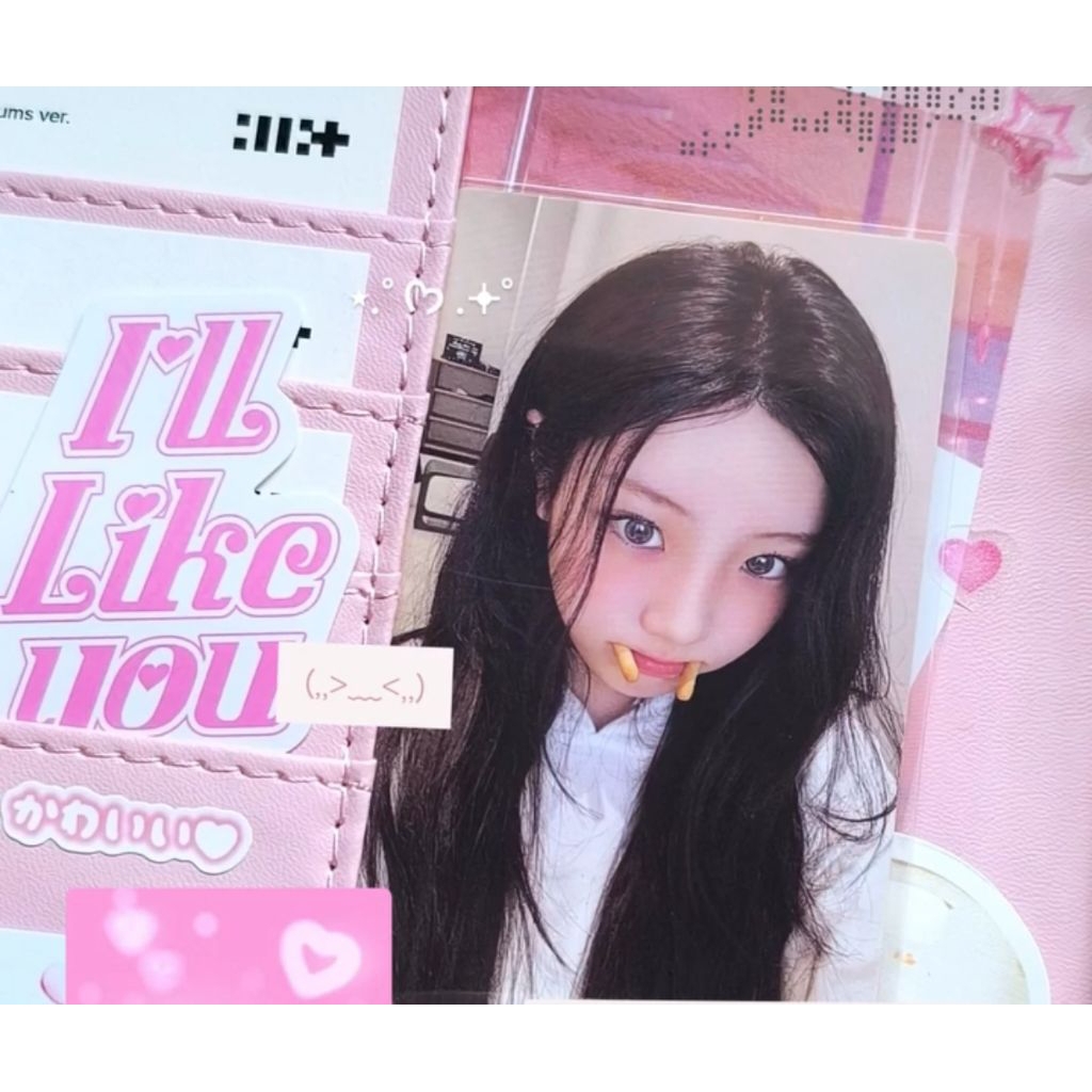 wonhee illit official bomb wv photocard