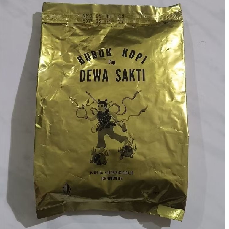 bubuk Kopi Dewa sakti kopi Medan cap anak sakti